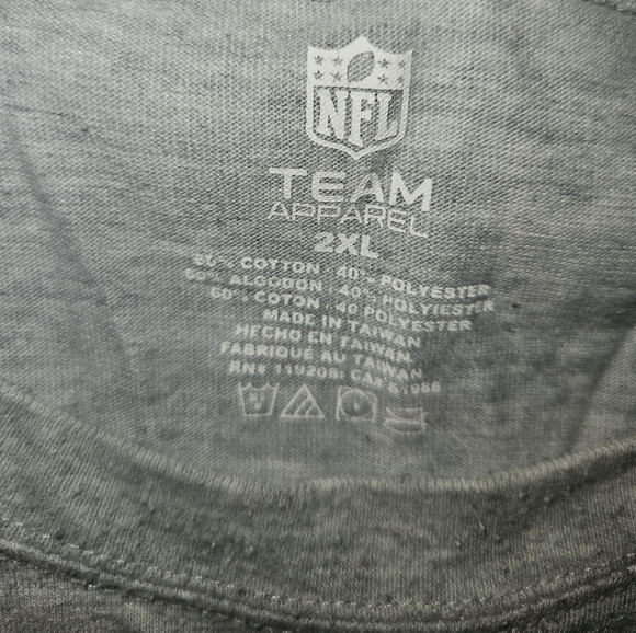 NFL Team Apparel Minnesota Vikings Shirt Men's 2XL - Picture 3 of 3